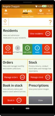 ATLAS eMAR android App screenshot 2